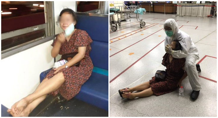โลกออนไลน์แชร์ว่อนภาพหญิงชาวจีน ถ่มน้ำลายบนรถโดยสาร กรุงเทพฯ-สระบุรี - World Of Buzz