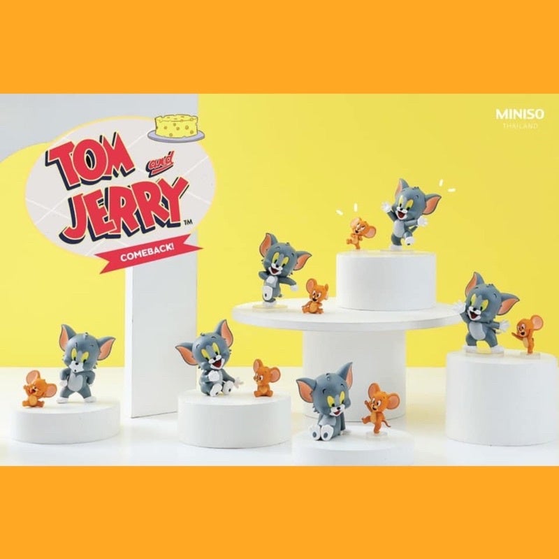Tom &Amp; Jerry I Love Cheese Collection Figures Blind Box