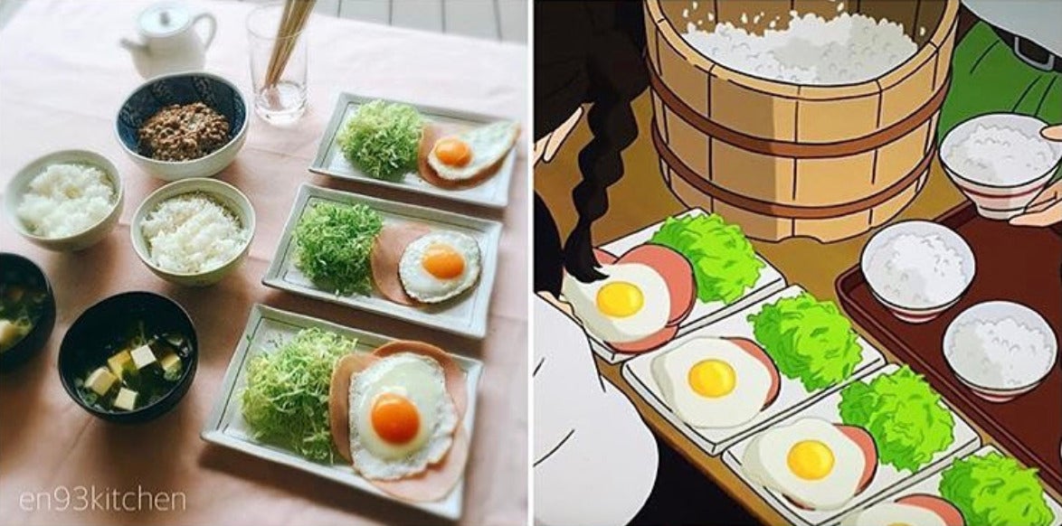 อาหารจากการ์ตูน Ghibli