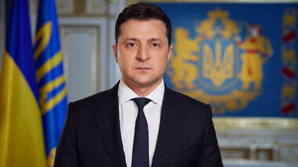 ประธานาธิบดี "โวโลดิเมียร์ เซเลนสกี" ผู้นำยูเครน