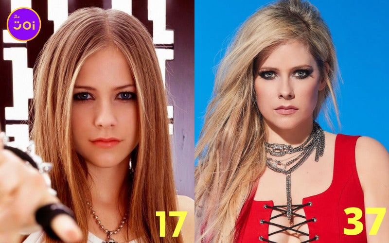 Avril Lavigne เคล็ดลับหน้าเด็ก