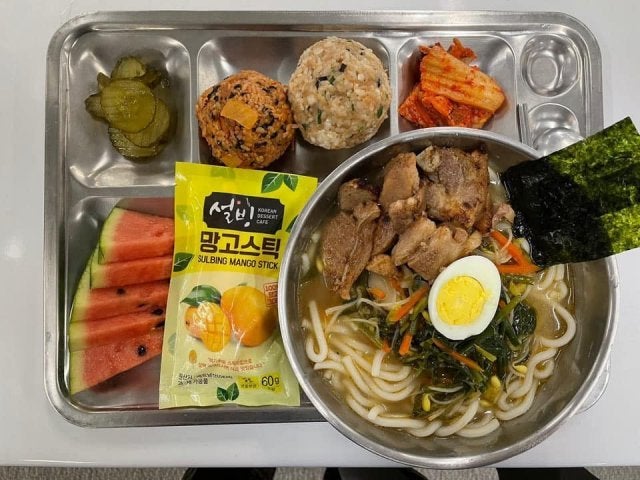 อาหารเกาหลี ทหาร