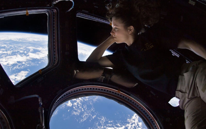 นักบินอวกาศหญิงบน ISS