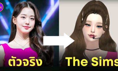 ตัวละคร The Sims ไอดอลเกาหลี