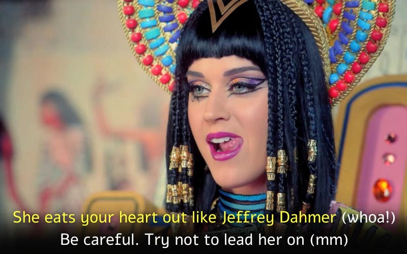 “Dark Horse” ของ “เคที เพอร์รี (Katy Perry)” ร้องร่วมกับ “จุ๊ยซี่ เจ (Juicy J)”