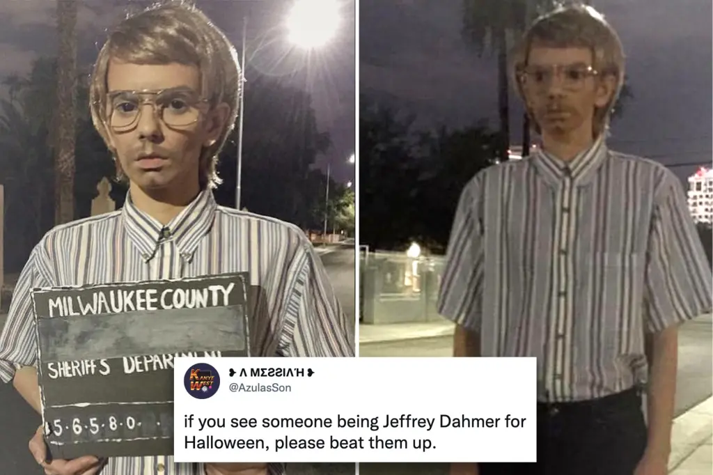 ชาวเน็ตร่วมแบนคนแต่งตัวเป็น Jeffrey Dahmer