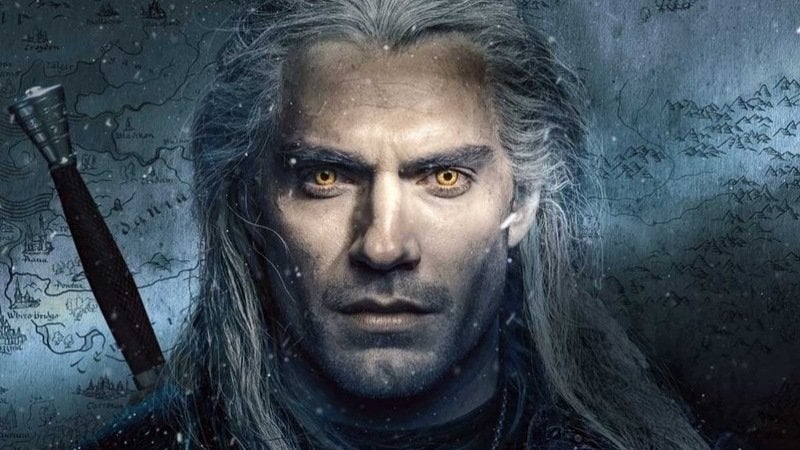 Henry Cavil as The Witcher