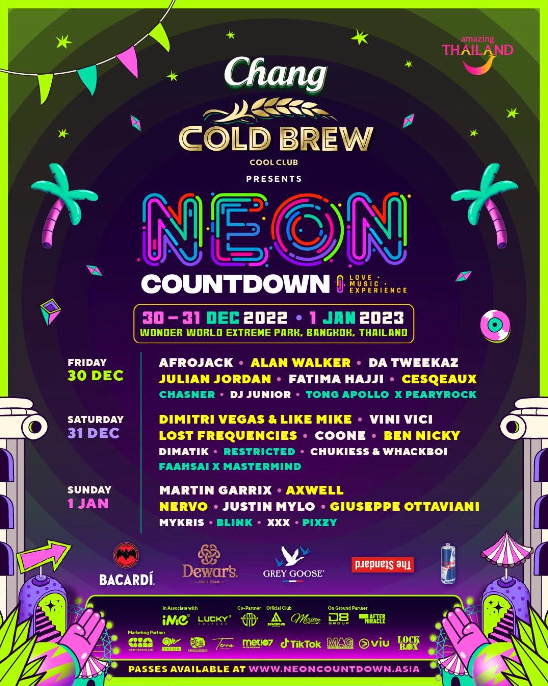 งาน Neon Countdown 