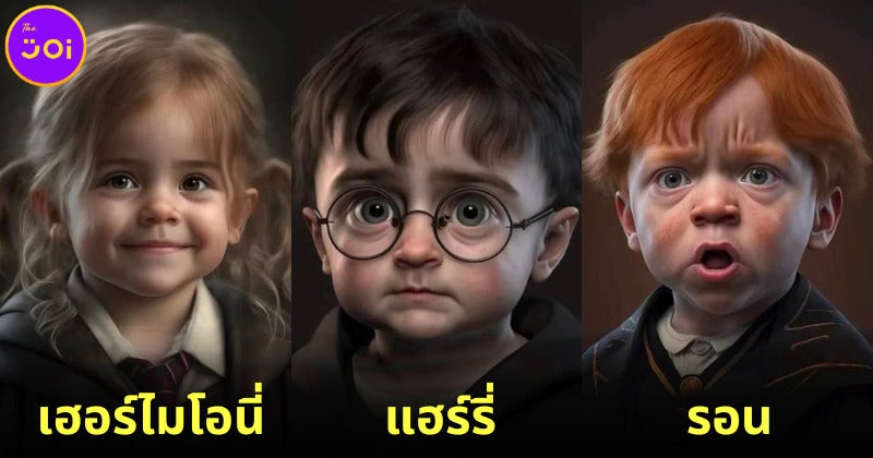เผย 30 ภาพตัวละคร Harry Potter กลายเป็นเด็กสุดน่ารัก! ที่จะทำให้ทุกคนหลงรักจนโงหัวไม่ขึ้น