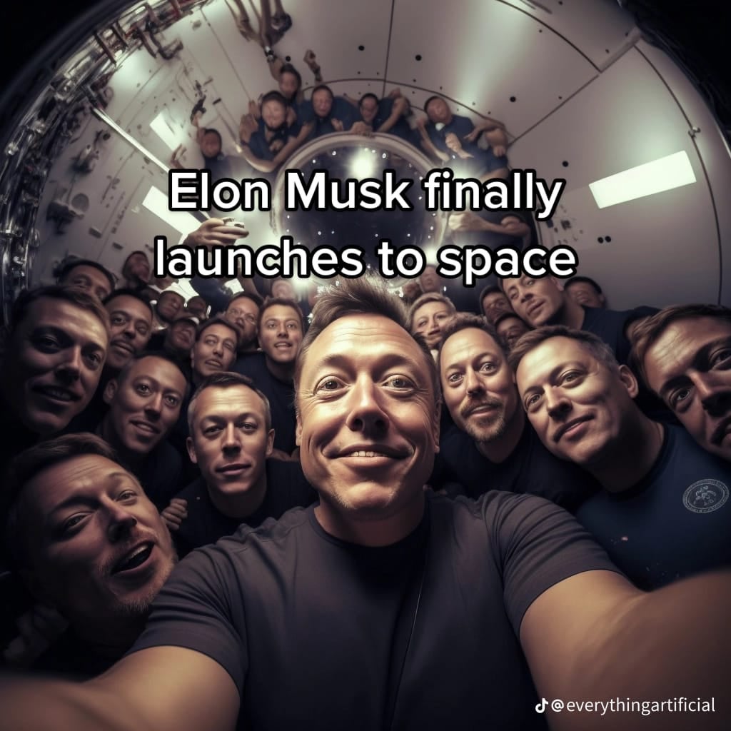 อีลอน มัสก์ ถ่ายภาพเซลฟี่ตอนเดินทางไปดาวอังคารด้วย SpaceX