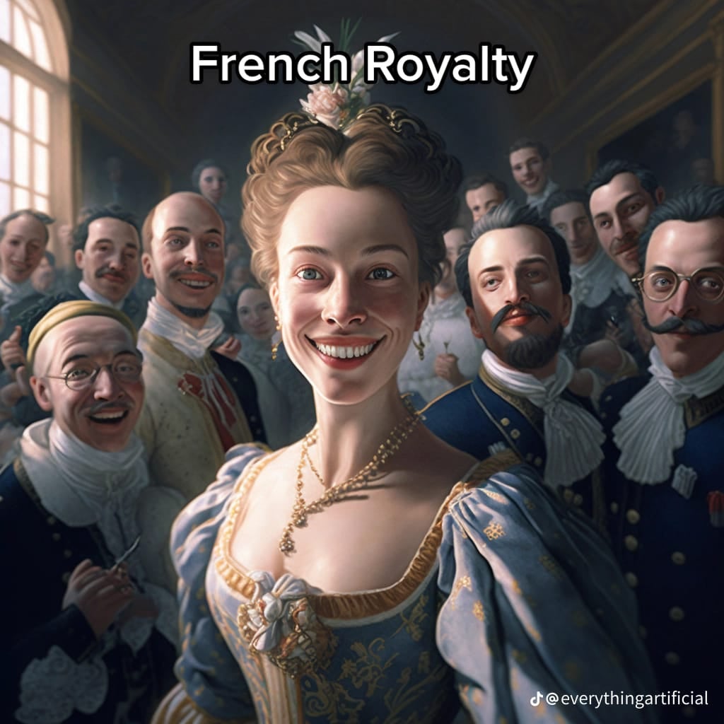 เหล่าขุนนางชนชั้นสูงชาวฝรั่งเศสในศตวรรษที่ 18
