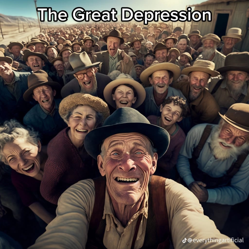 คนยุคภาวะเศรษฐกิจตกต่ำครั้งใหญ่ (Great Depression)