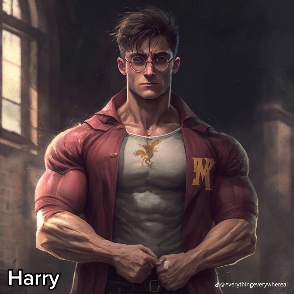 ตัวละครแฮร์รี่ พอตเตอร์ นักกล้าม