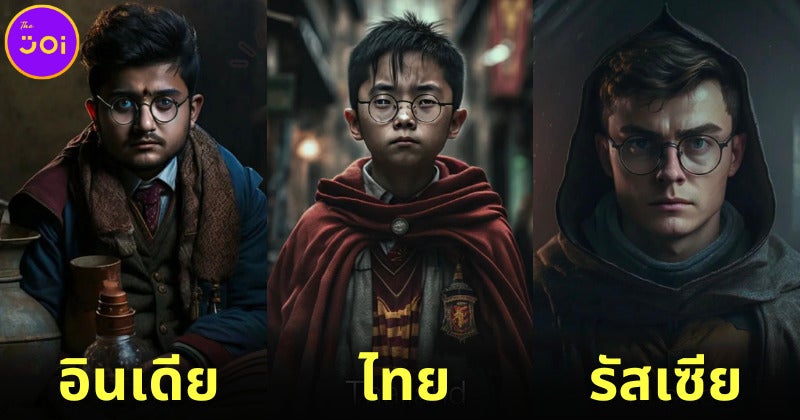 ส่อง 20 ภาพของ แฮร์รี่ พอตเตอร์ (Harry Potter) เมื่อเกิดเป็นคนประเทศต่าง ๆ