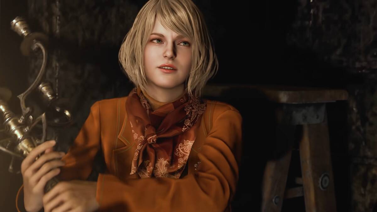 Ella Freya ต้นแบบ Ashley เกม Resident Evil 4 ตัดผมสั้น