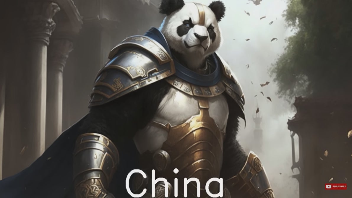 จีน (China)- หมีแพนด้า