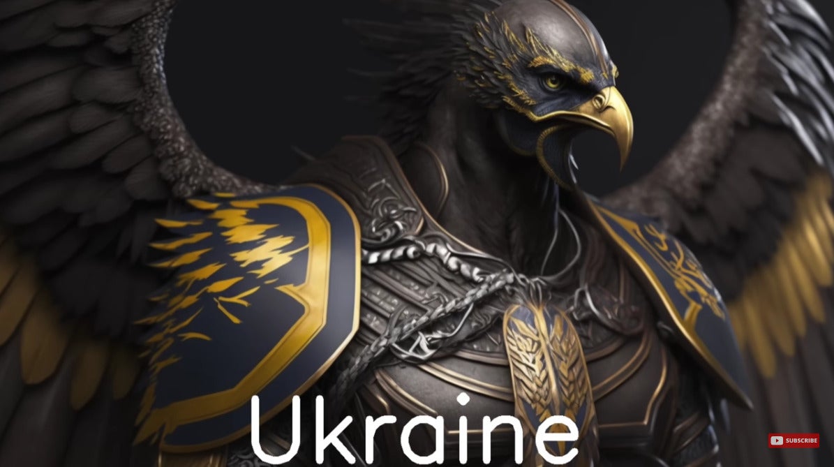 ยูเครน (Ukraine) - นกอินทรีทุ่งหญ้าสเตปป์
