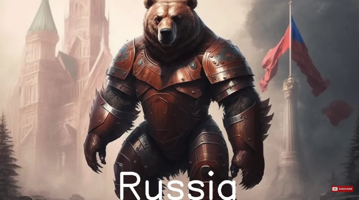 รัสเซีย (Russia) - หมีสีน้ำตาล