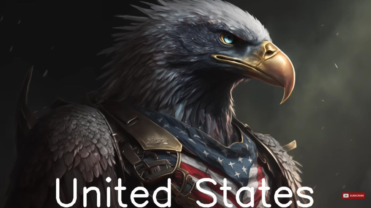 สหรัฐอเมริกา (United States) - นกอินทรีหัวขาว