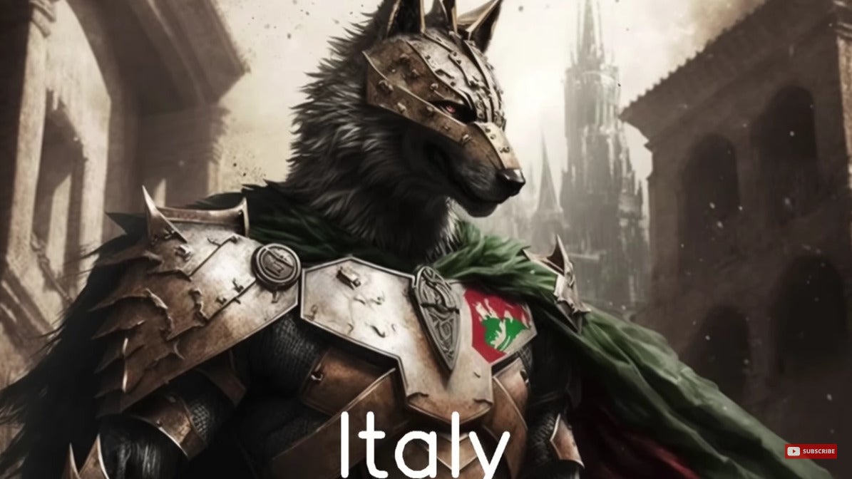 อิตาลี (Italy) - หมาป่าอิตาลี