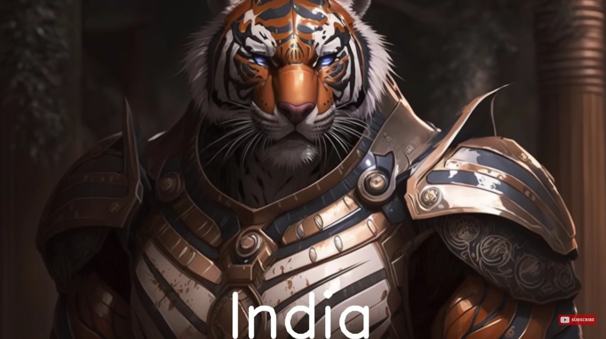 อินเดีย (India) - เสือโคร่งเบงกอล