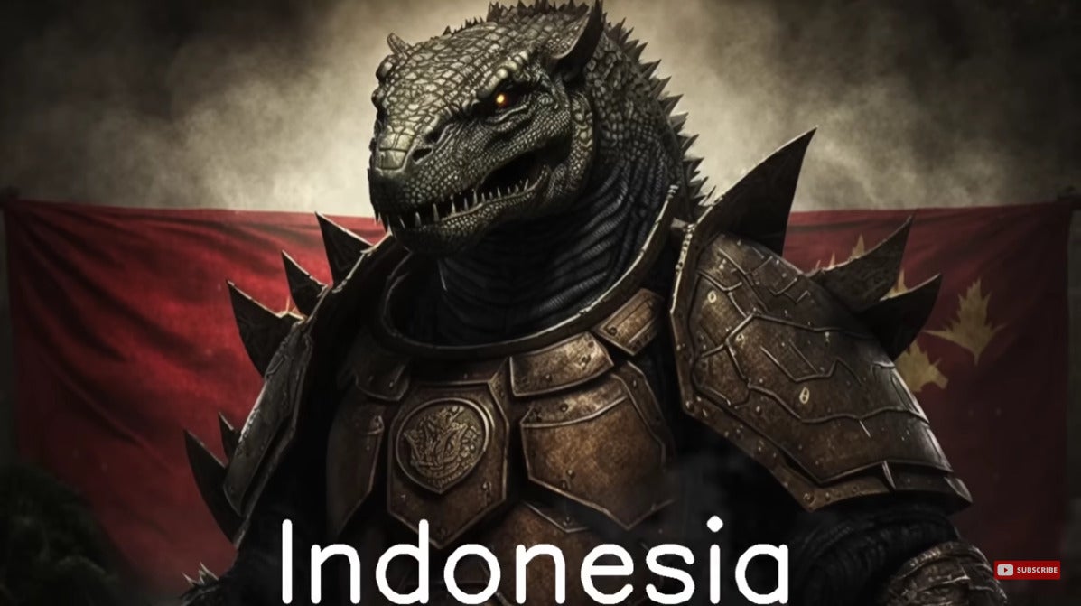 อินโดนีเซีย (Indonesia) - มังกรโคโมโด