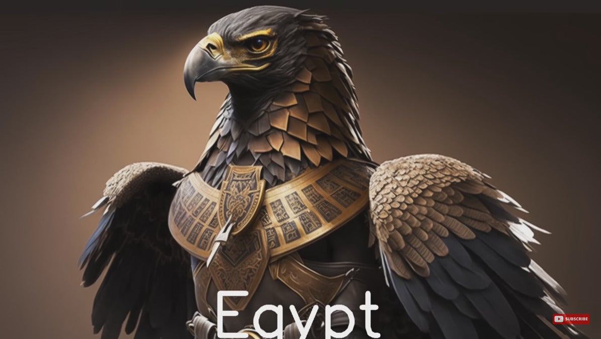 อียิปต์ (Egypt) - นกอินทรีทุ่งหญ้าสเตปป์