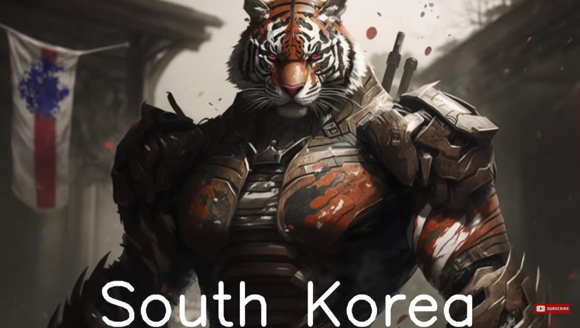 เกาหลีใต้ (South Korea) - เสือ