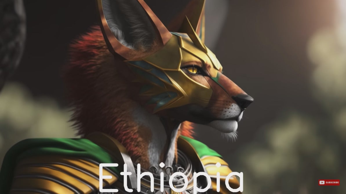 เอธิโอเปีย (Ethiopia) - หมาป่าเอธิโอเปีย