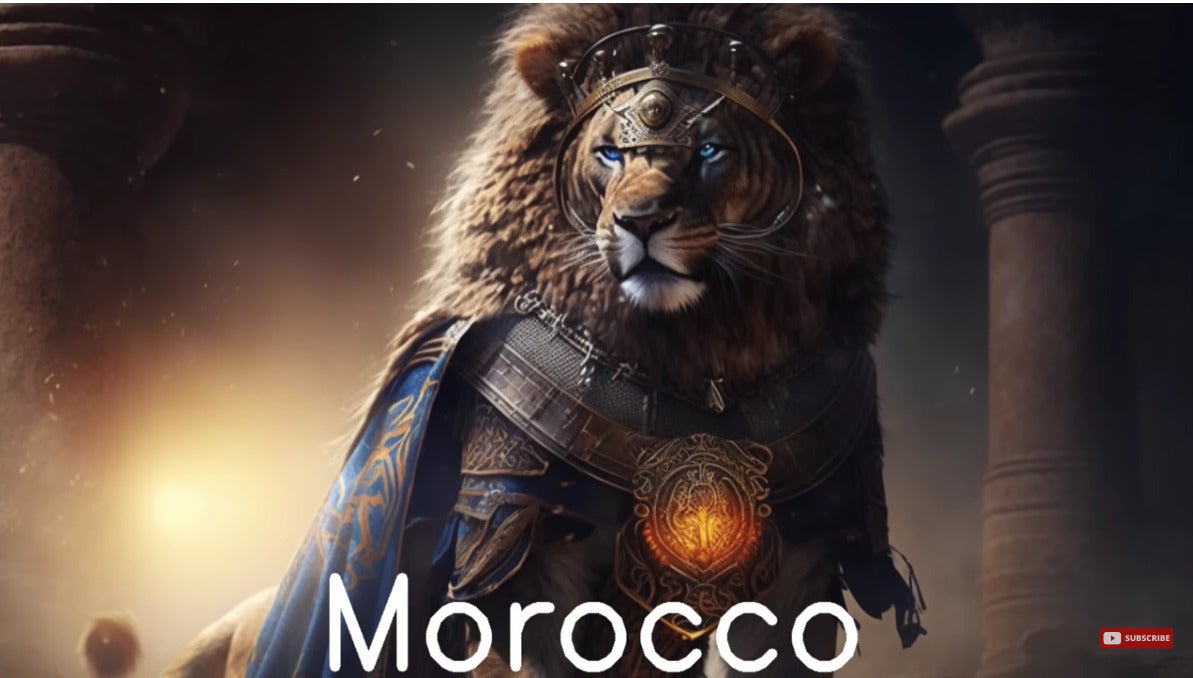 โมร็อกโก (Morocco) - สิงโตบาร์บารี