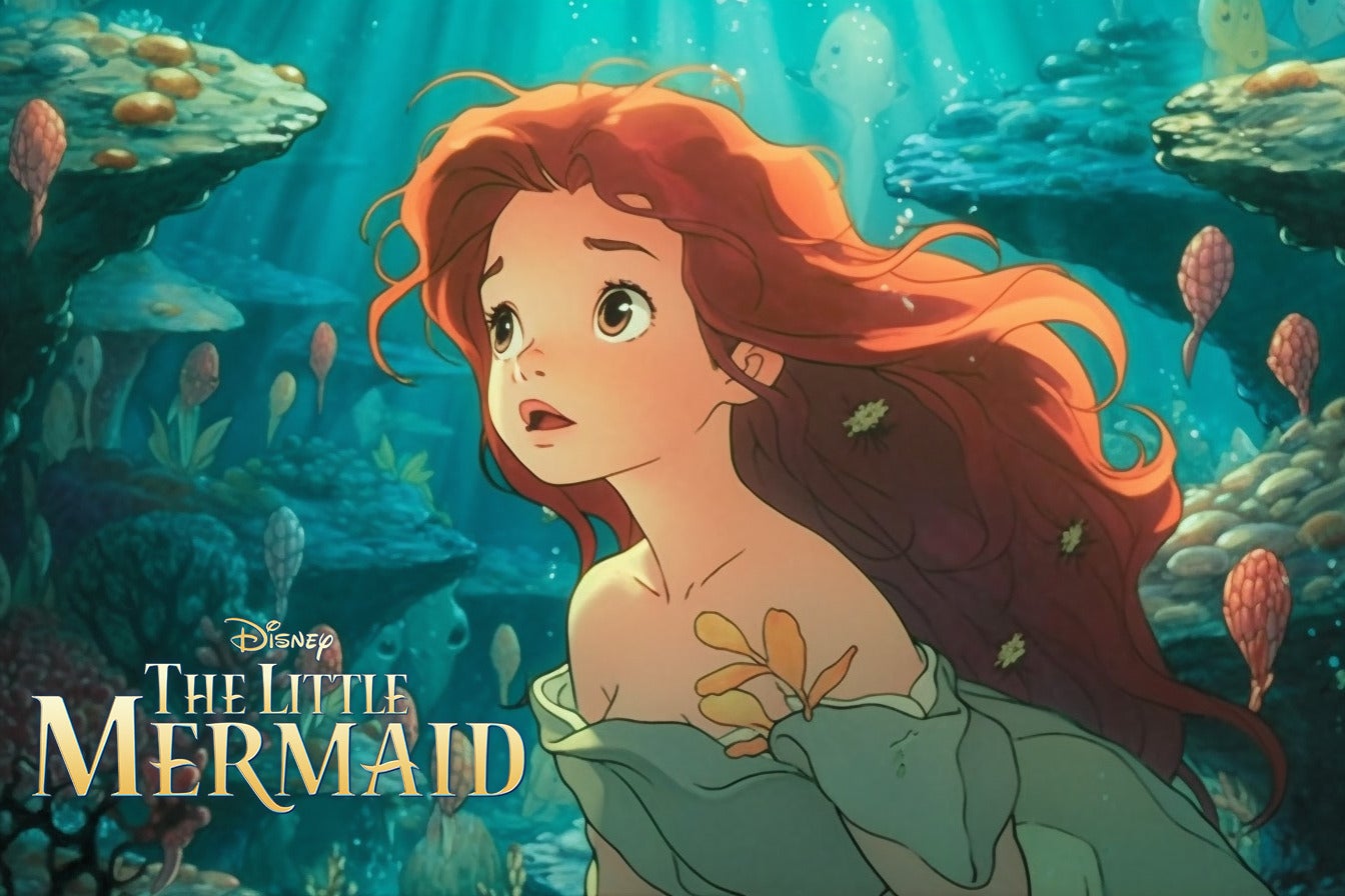 1 Little Mermaid Studio Ghibli