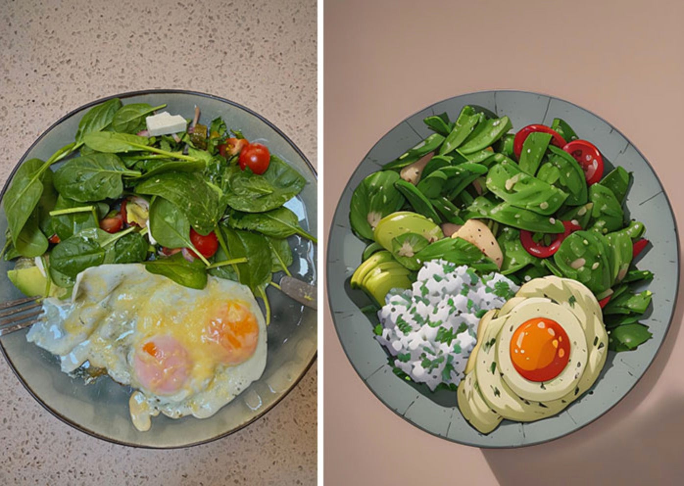 เปลี่ยนภาพถ่ายอาหารจริงให้กลายเป็นภาพวาดอาหารในอนิเมะด้วย AI