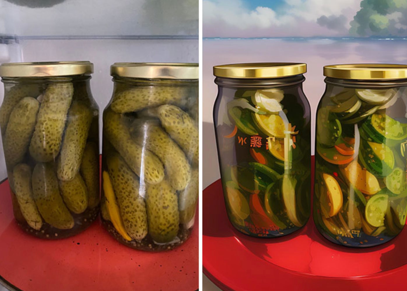 เปลี่ยนภาพถ่ายอาหารจริงให้กลายเป็นภาพวาดอาหารในอนิเมะด้วย AI