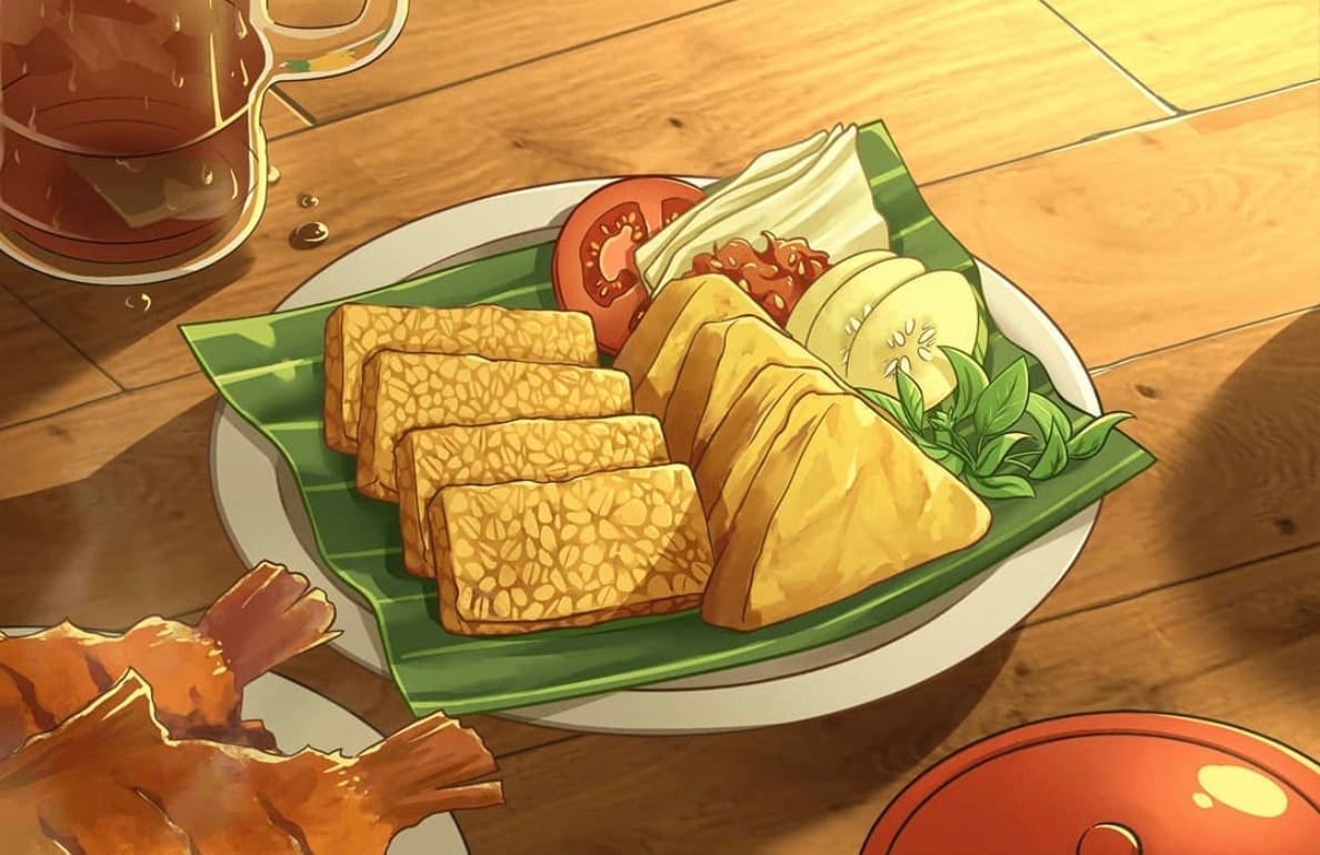 อาหารอินโดนีเซีย การ์ตูน Studio Ghibli