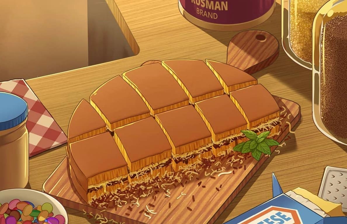 อาหารอินโดนีเซีย การ์ตูน Studio Ghibli