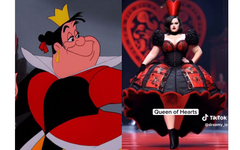 “ควีนโพธิ์แดง (Queen of Hearts)” จาก “อลิซในแดนมหัศจรรย์ (Alice in Wonderland)”