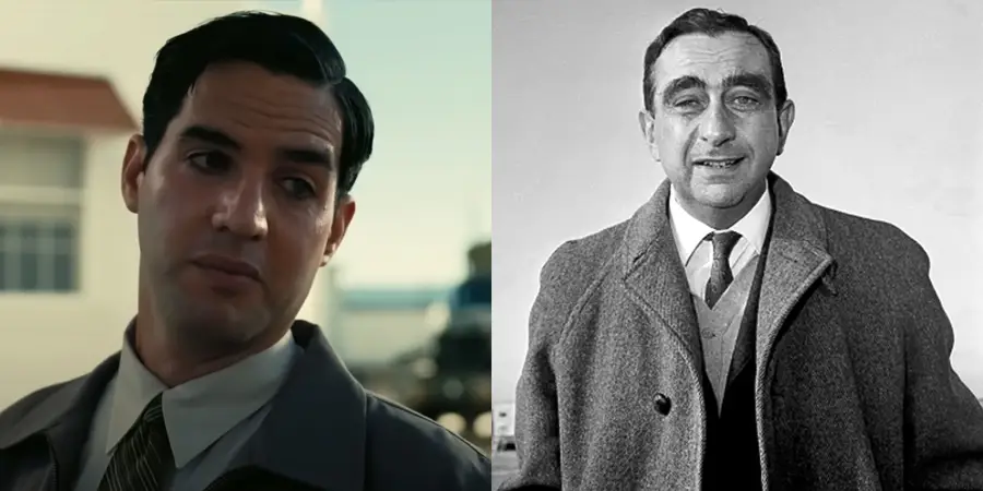 Benny Safdie portrays the father of the hydrogen bomb, Edward Teller.
