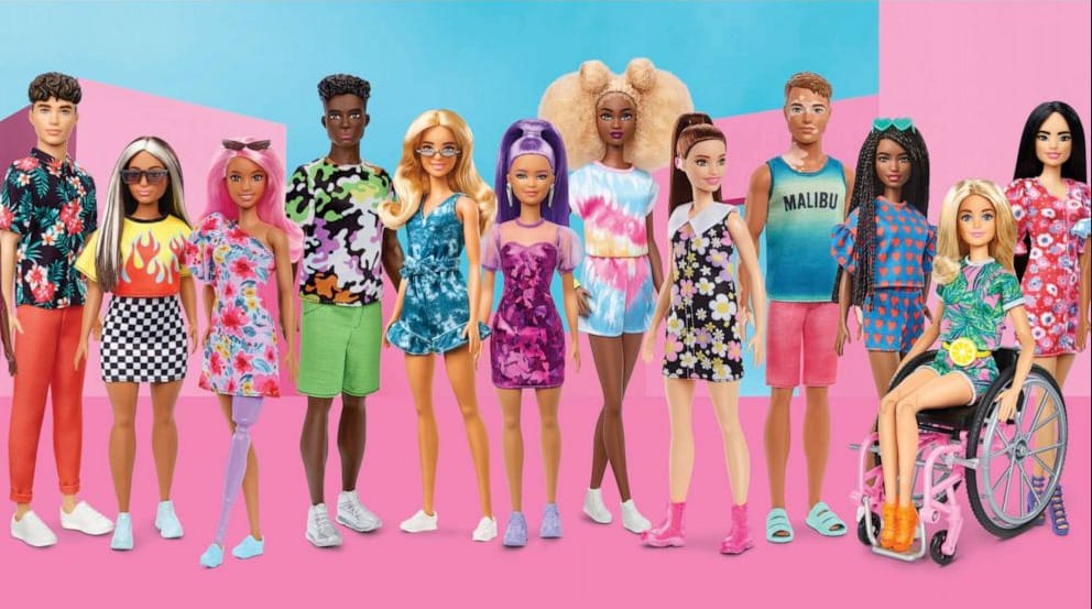 barbie doll diversity