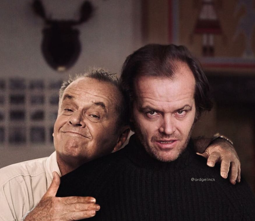 11. แจ็ก นิโคลสันกับแจ็ค ทอร์แรนซ์ (Jack Nicholson And Jack Torrance)