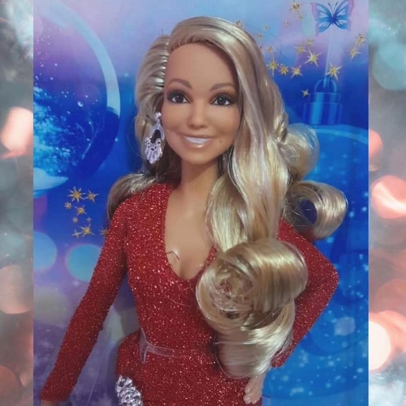 ตุ๊กตาบาร์บี้มารายห์ แครี mariah carey barbie