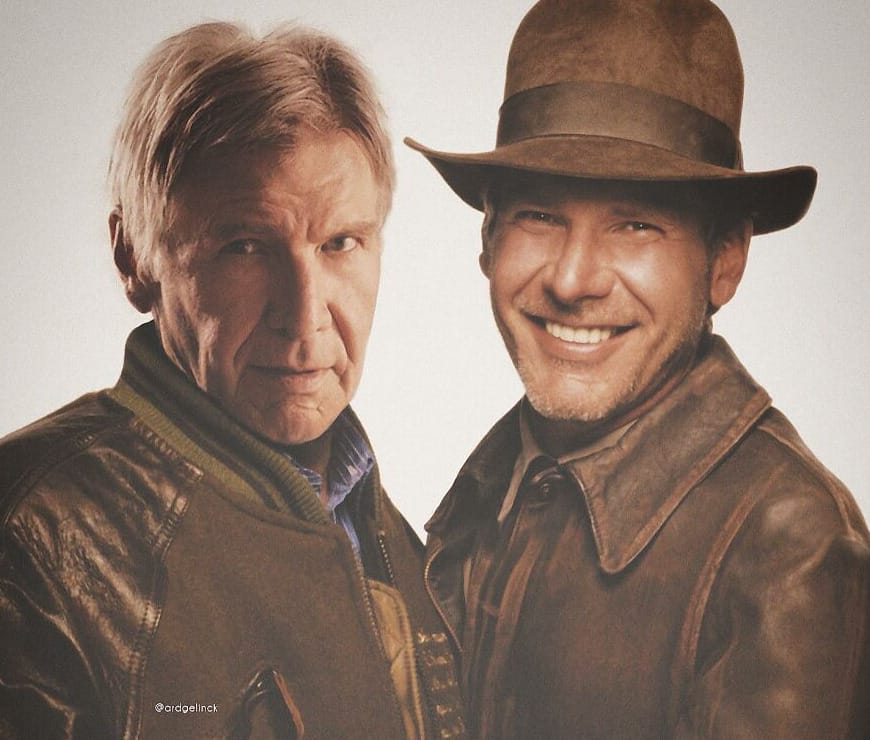 7. แฮร์ริสัน ฟอร์ดกับอินเดียน่า โจนส์ (Harrison Ford And Indiana Jones)