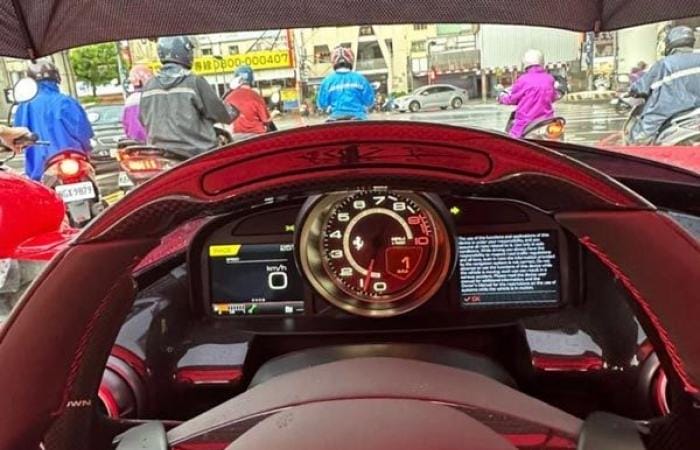 Ferrari Monza SP1 ฝนตก 3