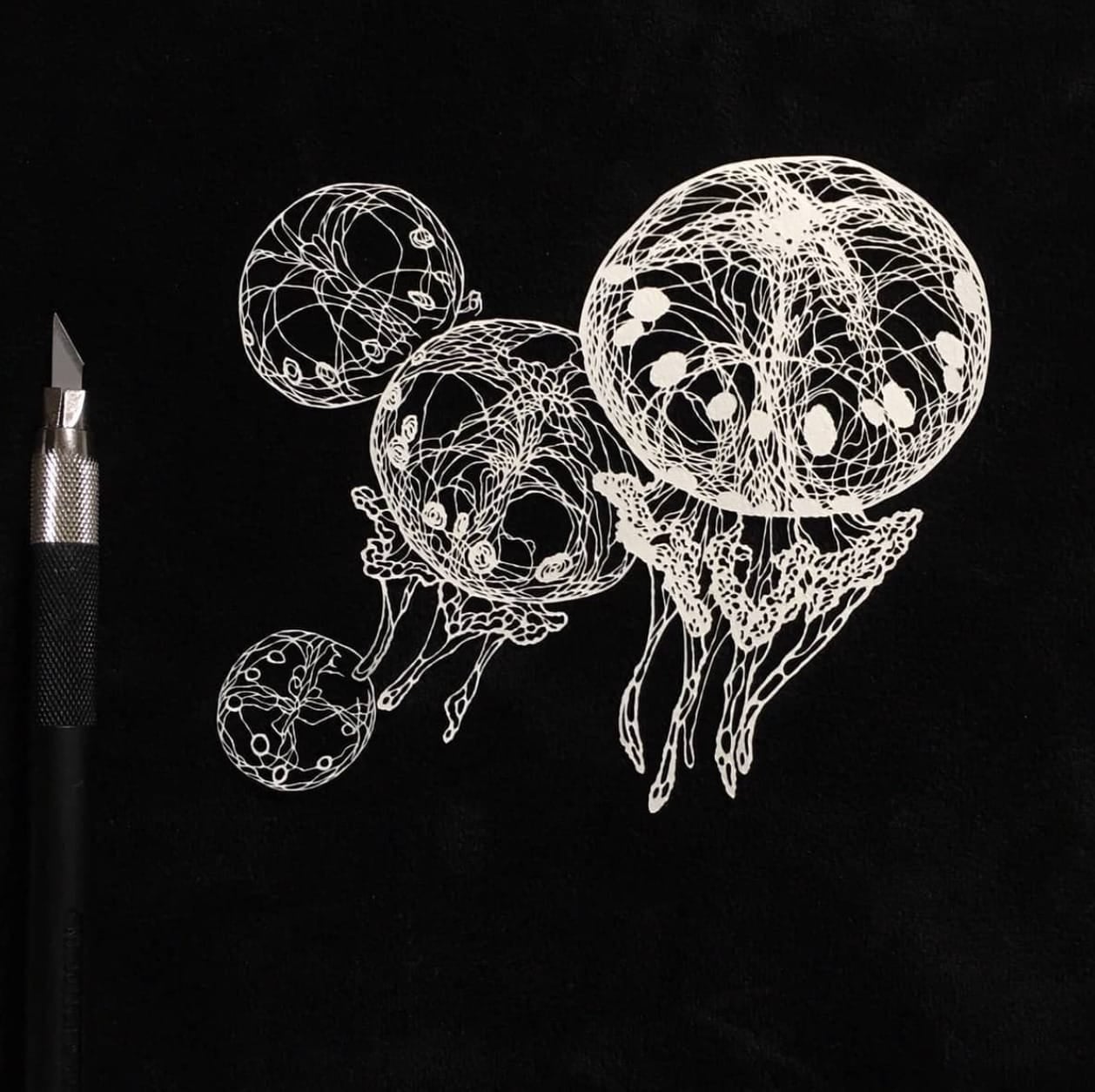 ศิลปินชาวญี่ปุ่น Masayo Fukuda ตัดกระดาษรูปสัตว์ต่าง ๆ