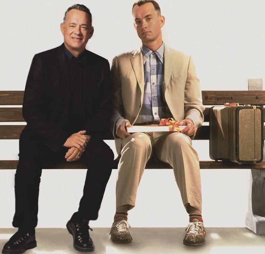 6. ทอม แฮงค์กับฟอร์เรสท์ กัมพ์ (Tom Hanks And Forrest Gump)