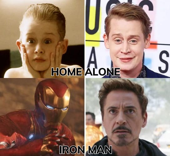 home alone iron man