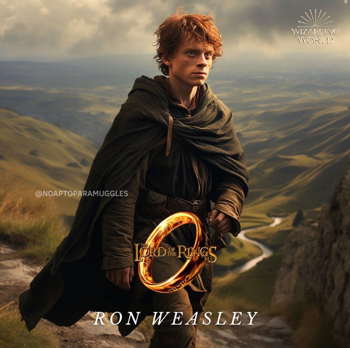 ron weasley the lord of the ring