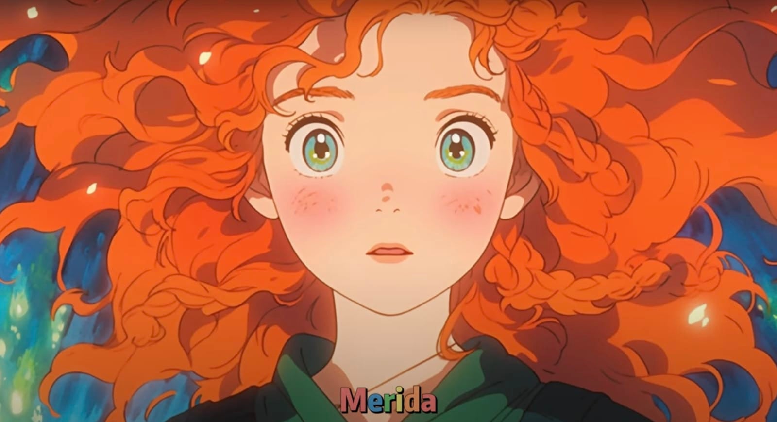 เจ้าหญิงดิสนีย์ ลายเส้นจิบลิ Studio Ghibli
