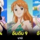 ปก 20 อันดับตัวละครหญิงที่รอบอกใหญ่ที่สุดใน One Piece