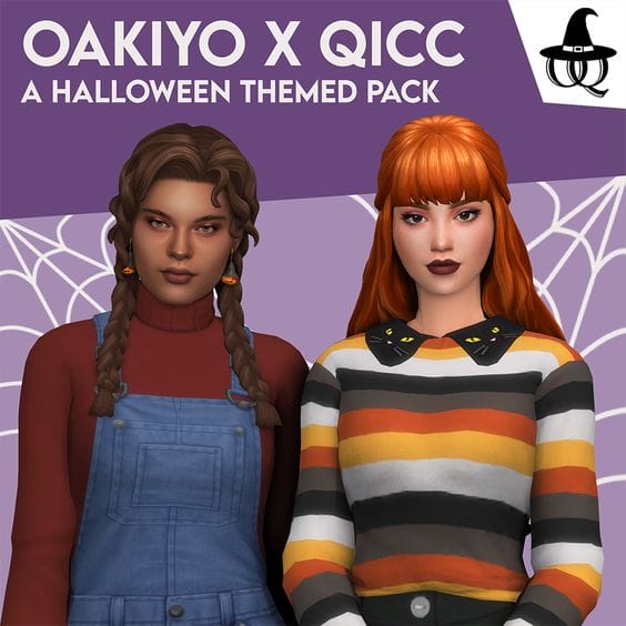 Halloween CC Clothes Pack