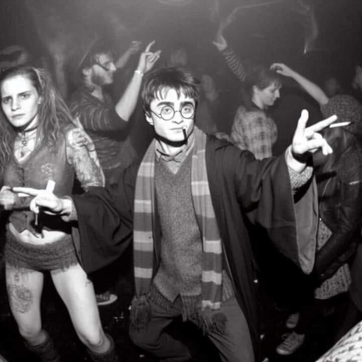 แฮร์รี่พอตเตอร์ ปาร์ตี้ rave party